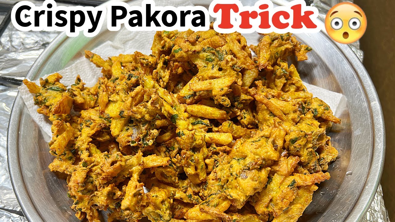 Crispy Pakora Trick 🤫 | Extra Crunchy Every Time | Ramadan Special 