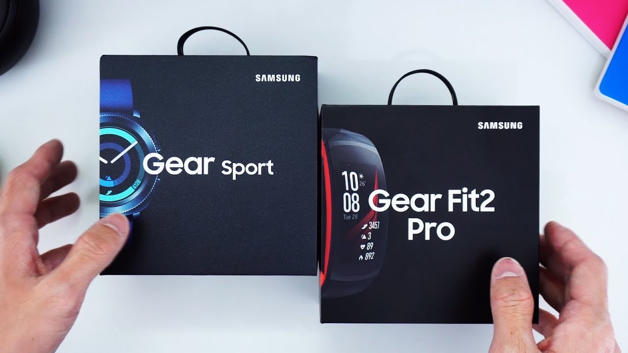 Unboxing Samsung Gear Sport & Gearfit2 Pro Indonesia!
