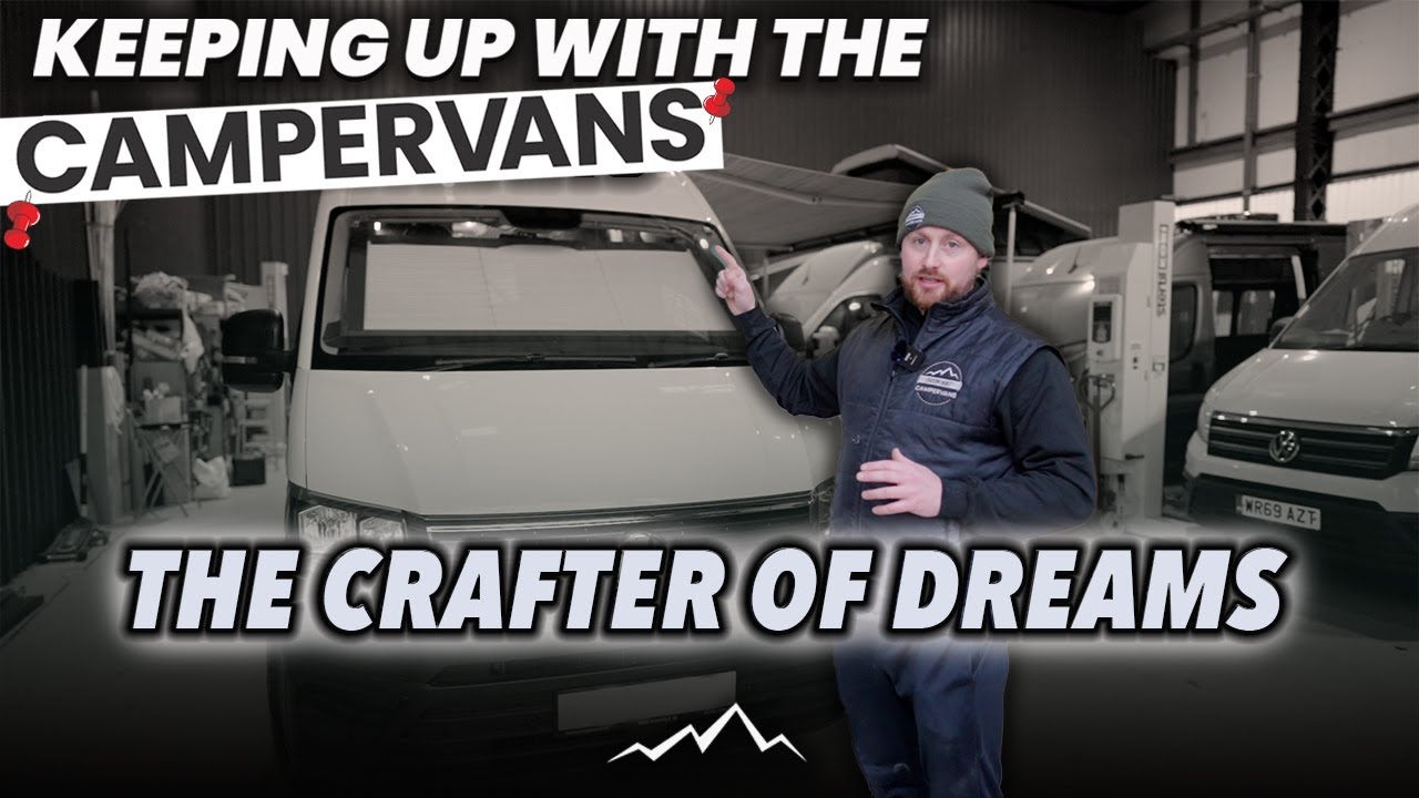 Полностью автономная переделка фургона VW Crafter в кемпер.