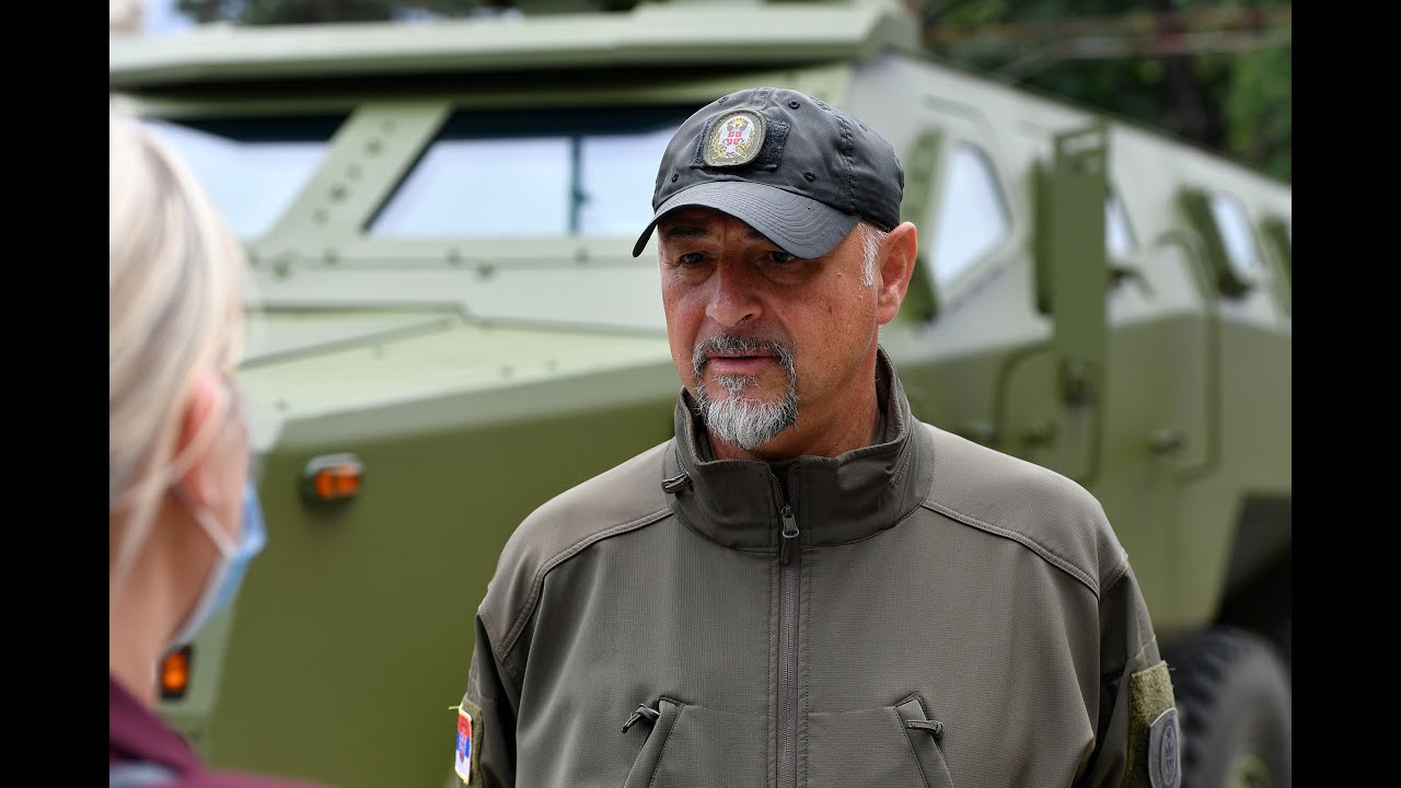 Izjava Nenada Miloradovića na predstavljnju novog oklopnog borbenog vozila M-20 MRAP 6x6