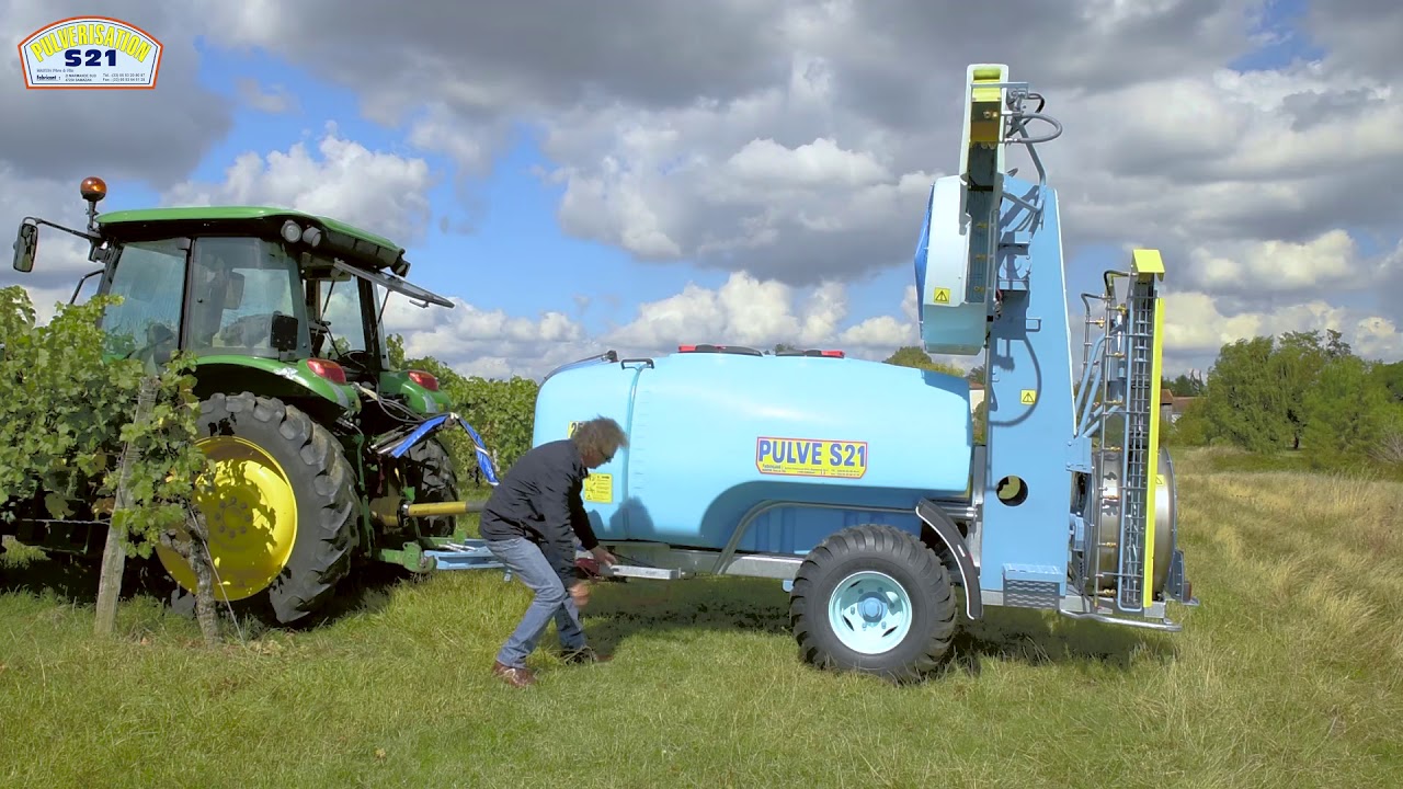 S21 Aéro Triple et Quadri Turbines Verticales vignes