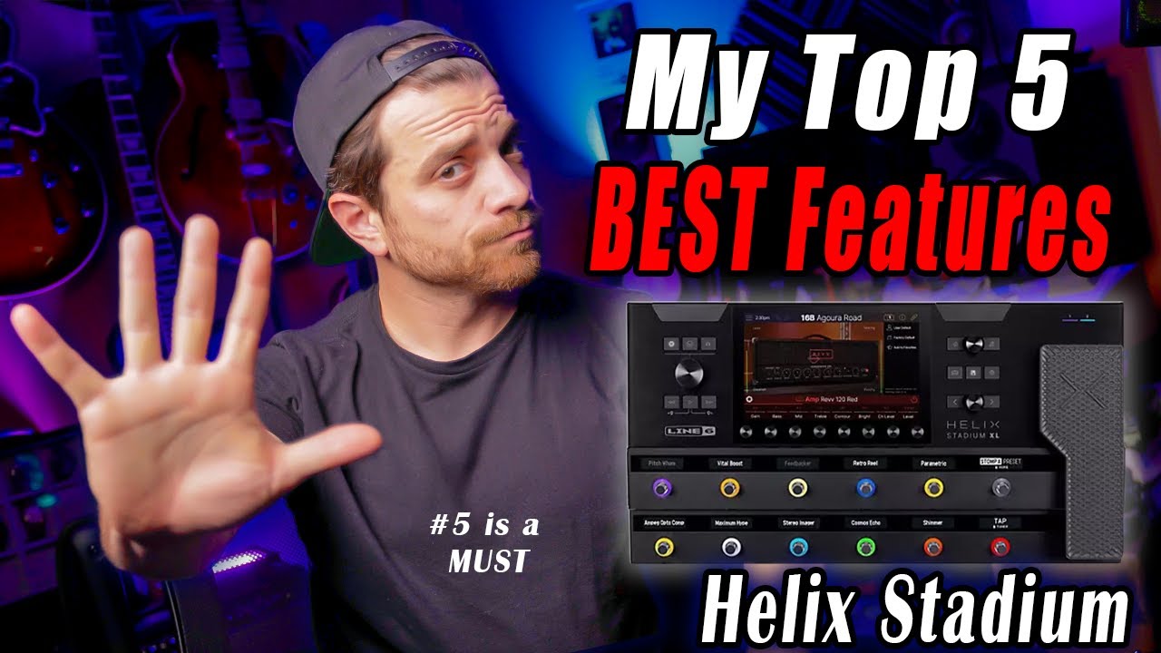 МОИ ЛЮБИМЫЕ ЧАСТИ в The Line 6 Helix Stadium (Не пропустите #5)