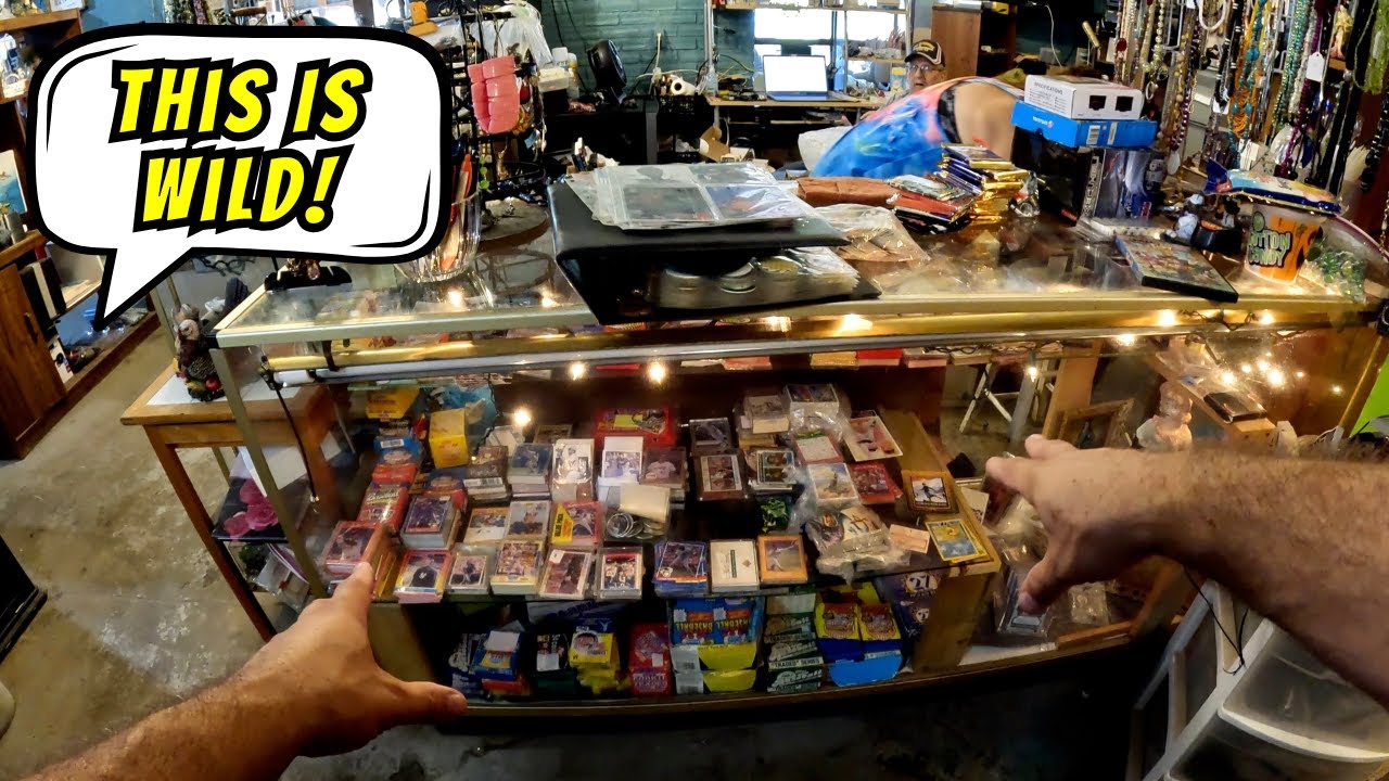 I Found a Vintage Sports Card Shop Frozen in Time!