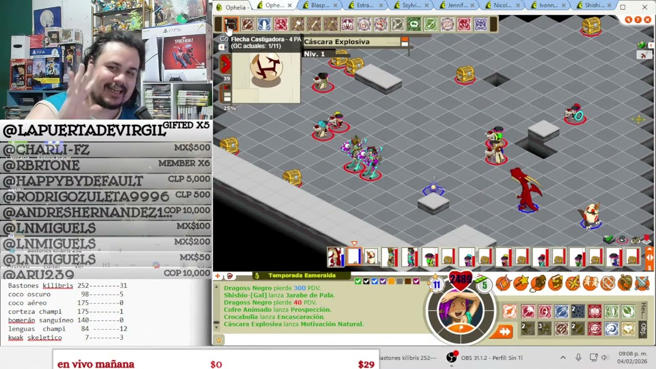 Cocaburia hasta que salga dofus vulvis #dofusretro dia 2
