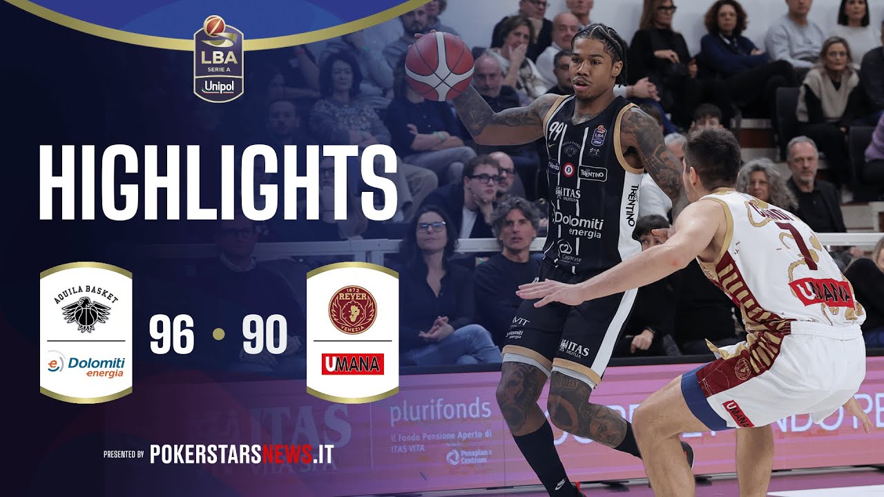 Dolomiti Energia Trentino - Umana Reyer Venezia | PokerstarsNews Highlights Serie A Unipol 2025/2026