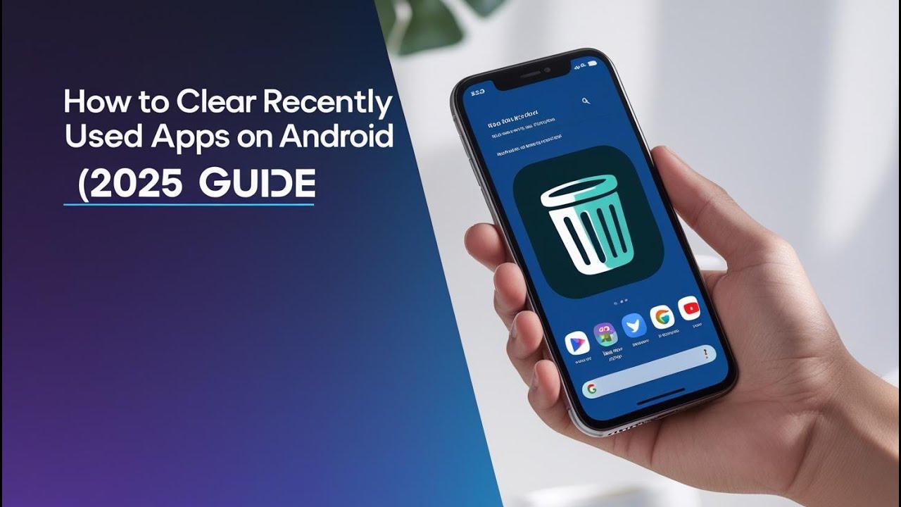 🗑️ How to Clear Recently Used Apps on Android (2025 Guide)