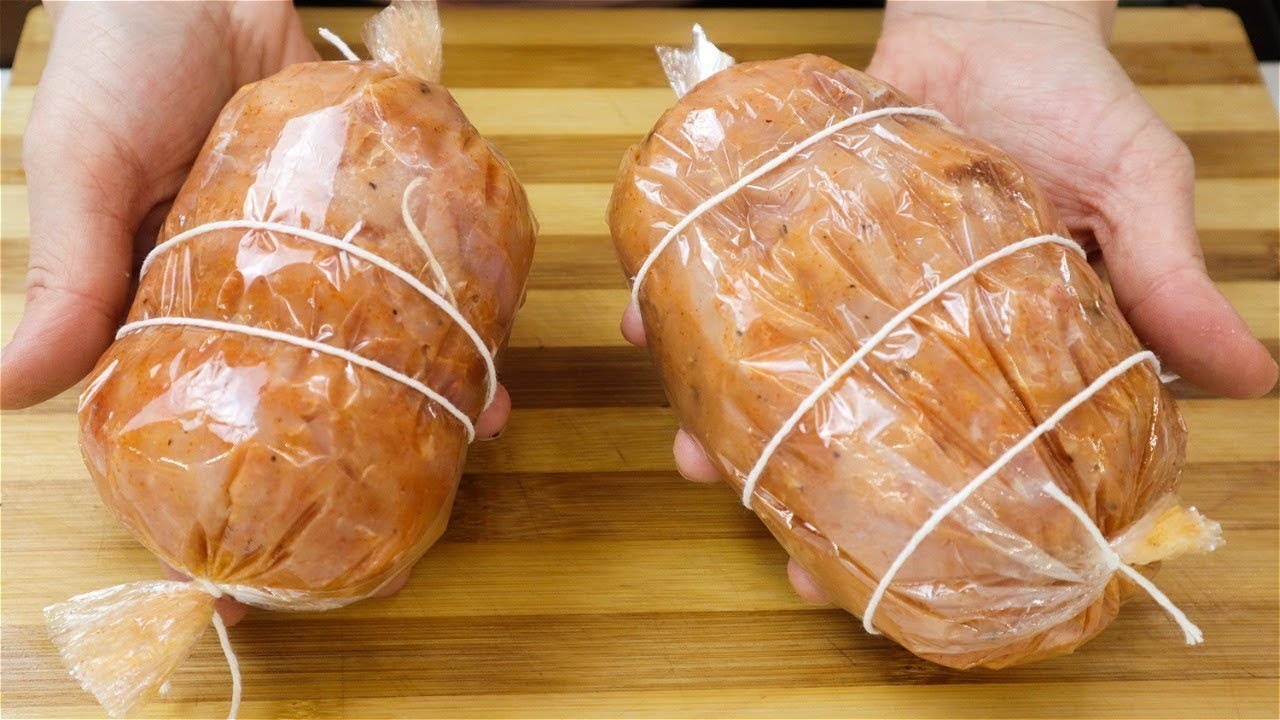 Готовить куриную колбасу без добавок и усилителей вкуса в домашних условиях - быстро, легко и вкусно