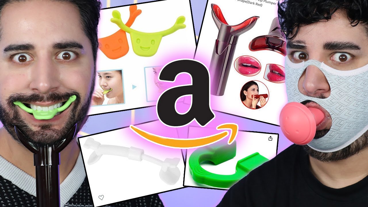 Trying The STRANGEST Amazon Gadgets 💜🖤 The Welsh Twins