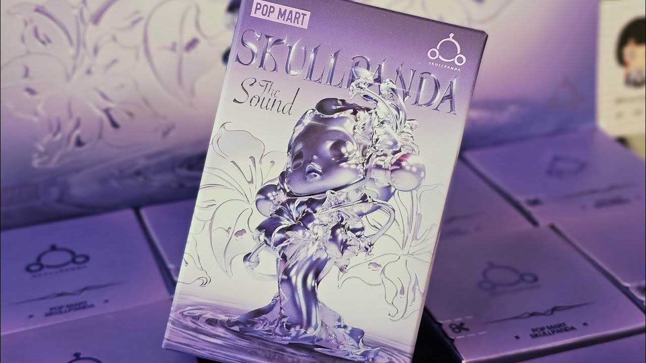 💜 Pop Mart Skullpanda: The Sound, blind box case!