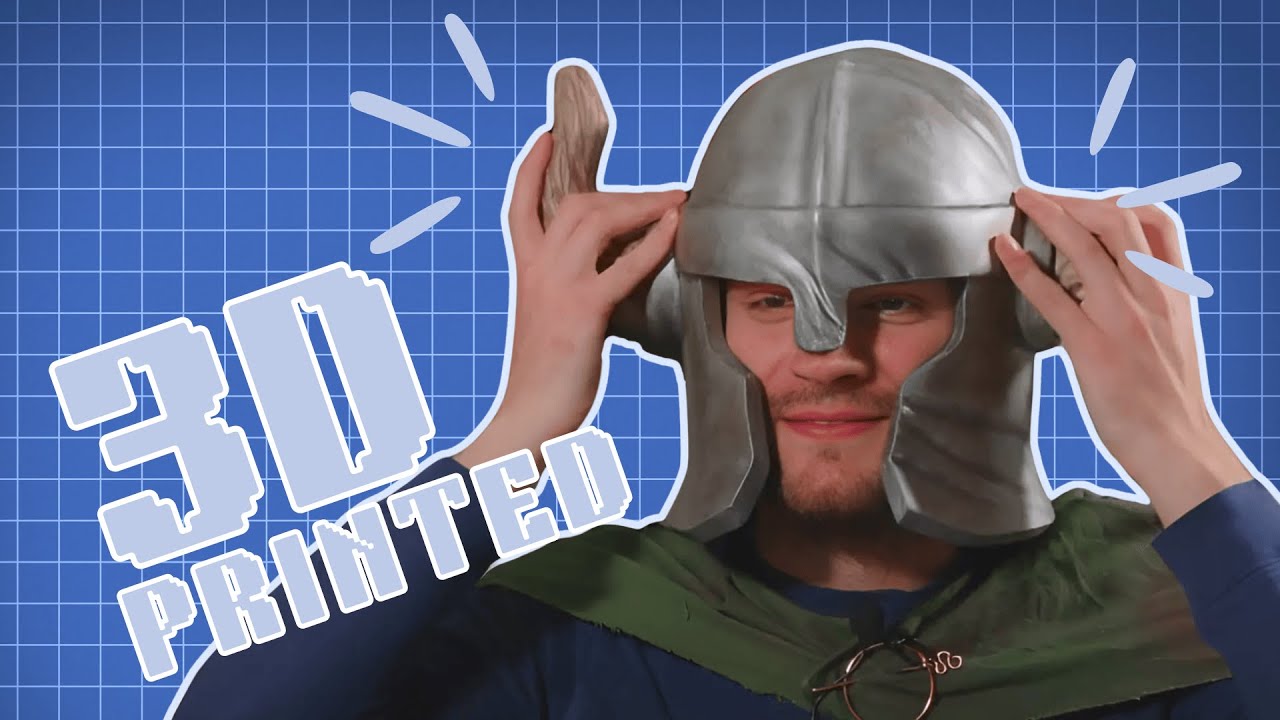 3D Printing a Dwarven Helmet