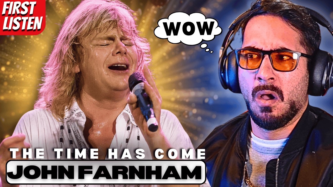 John Farnham - The Time Has Come (JACK OF HEARTS, LIVE) | REACTION