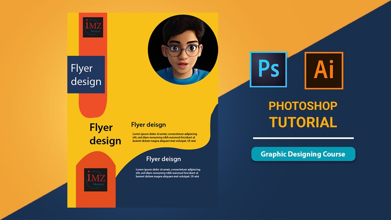 Design a Flyer in Illustrator | Making a Flyer in Illustrator | #flyer