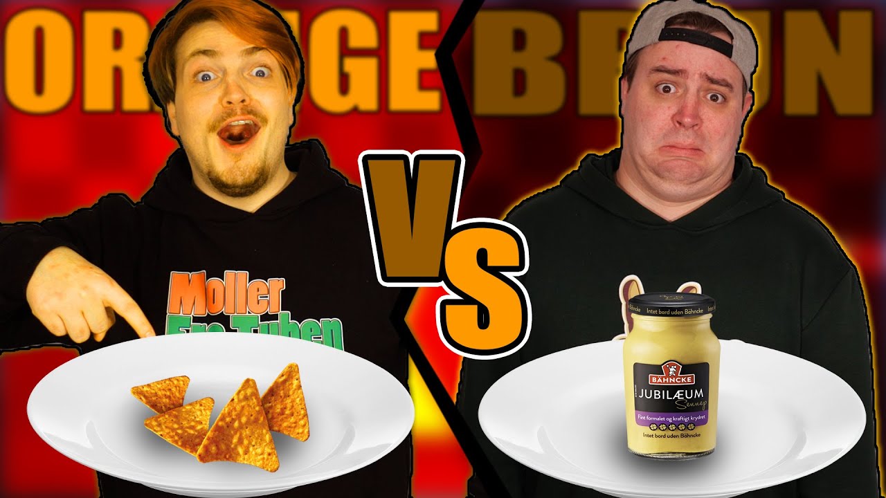 ORANGE VS BRUN!