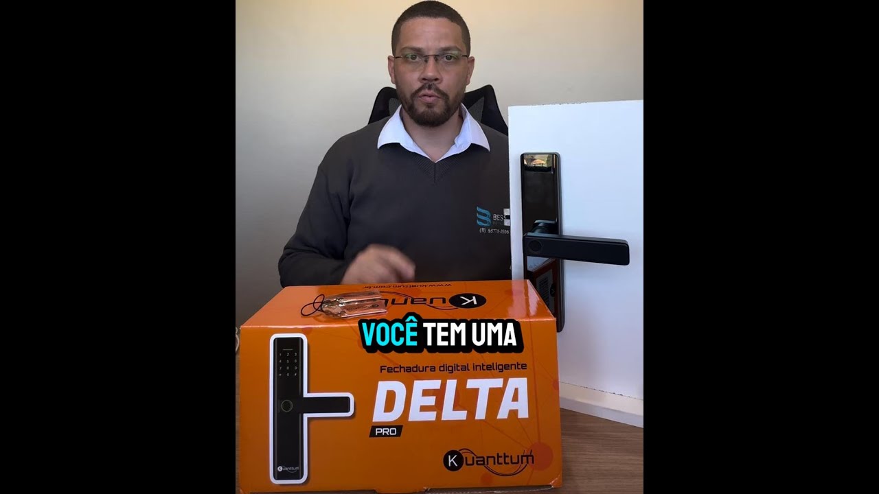 Configurações fechadura digital Tuya kuanttum delta pro senha, tag, biometria, acabou a pilha
