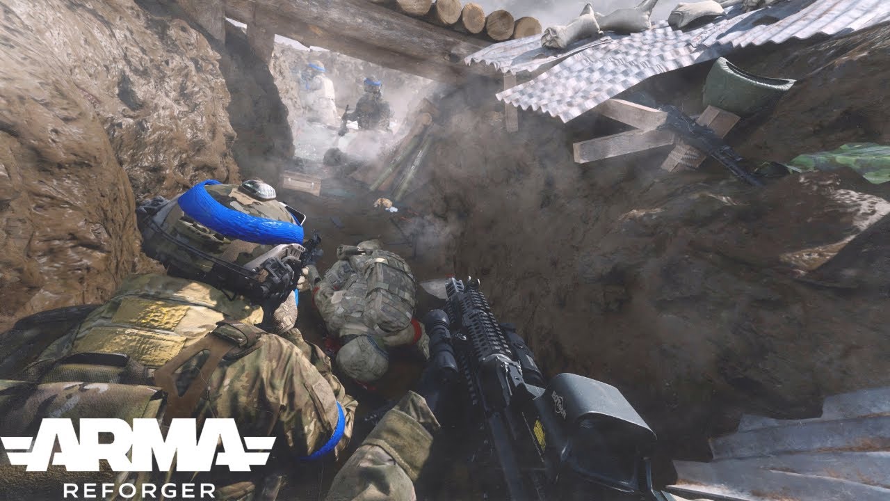 Modern Trench Warfare Is A Nightmare | Arma Reforger