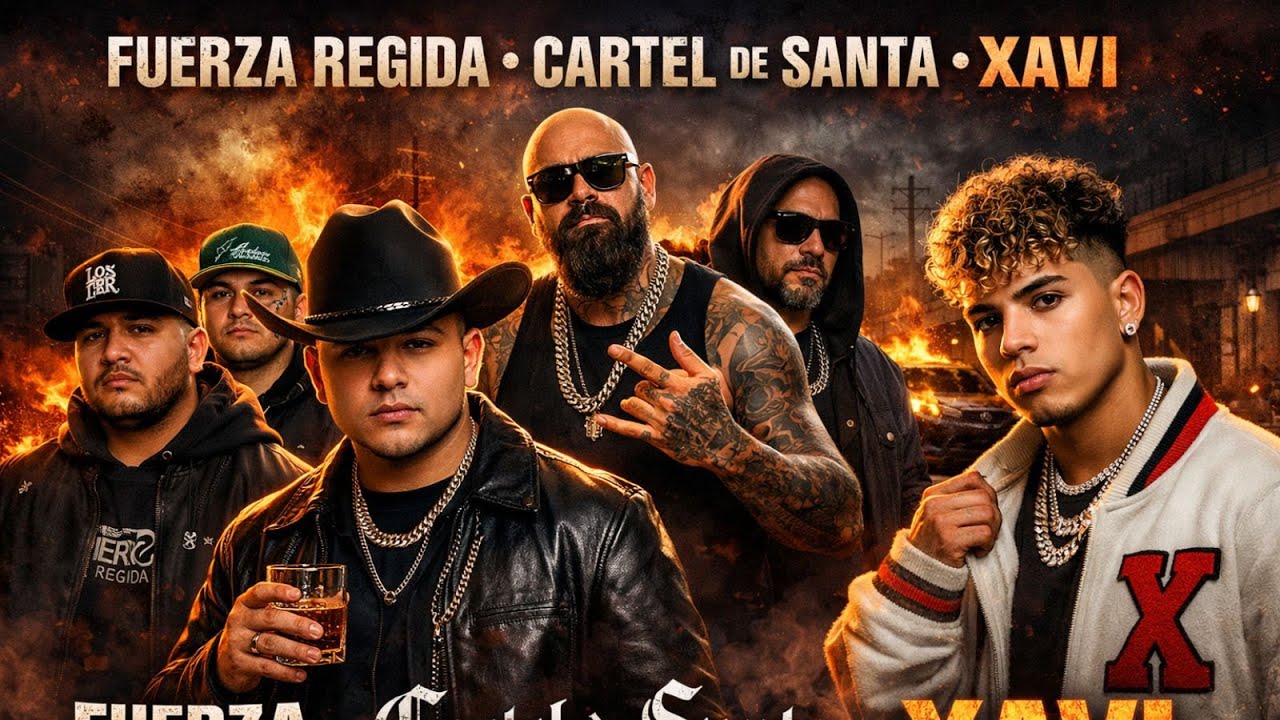 Fuerza Regida, Cartel De Santa, Xavi | Corridos Tumbados Corridos Belicos #1 Regional Mexicano 2026