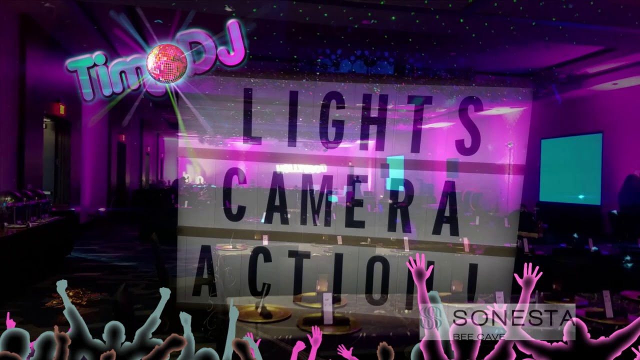 TimoDJ: D&eacute;cor & Uplighting (#9) Bat Mitzvah (Sonesta Hotel - Bee Cave, TX)