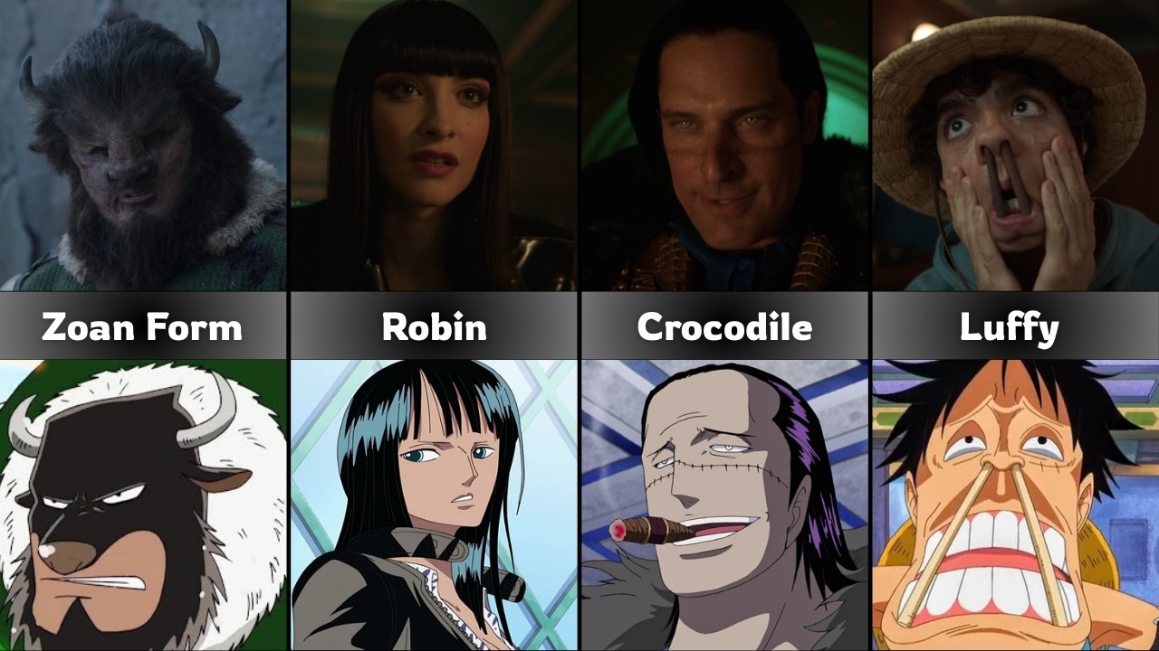 One Piece Live Action Vs Anime | Season 2