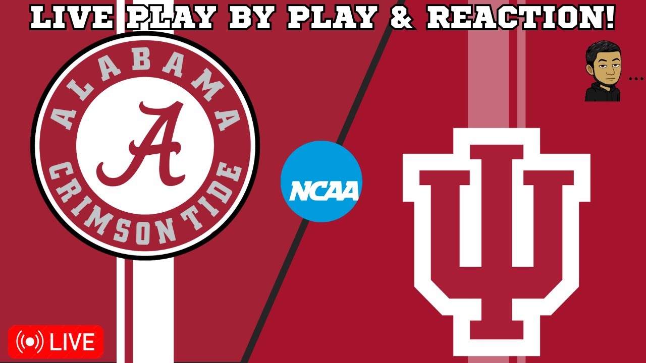 Alabama vs Indiana | CFP Livestream Live Radio Broadcast (1/1/2026)