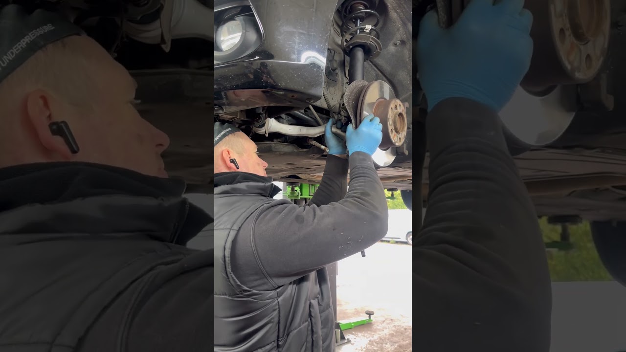 Suspension refresh in progress 🔧improving ride comfort, stability, and control.