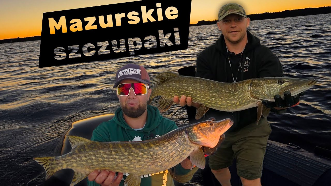 Szczupaki z mazur z fanem który stał się kumplem 😎
