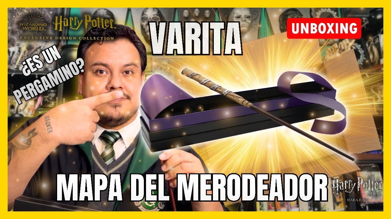 varita del mapa del merodeador vale la pena? The marauder’s map wand exclusive design collection hp 