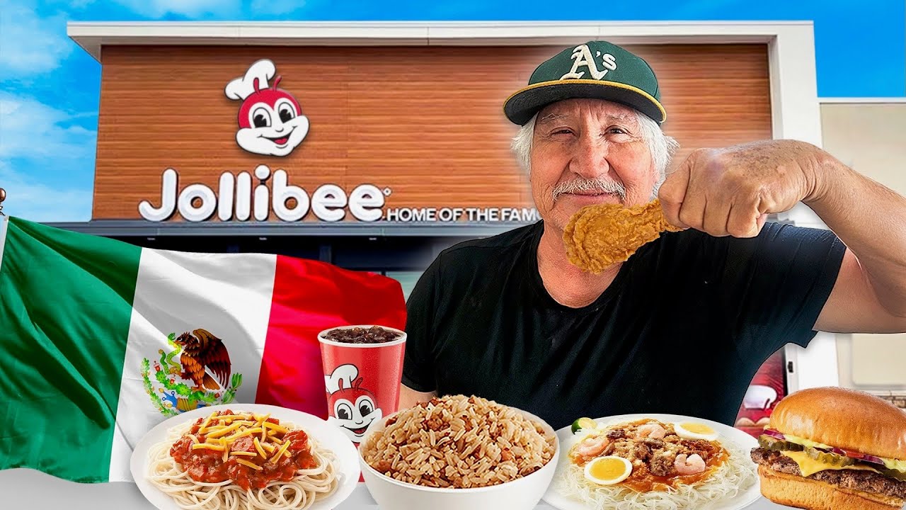 MEXICAN GRANDPA TRIES JOLLIBEE FOR THE FIRST TIME