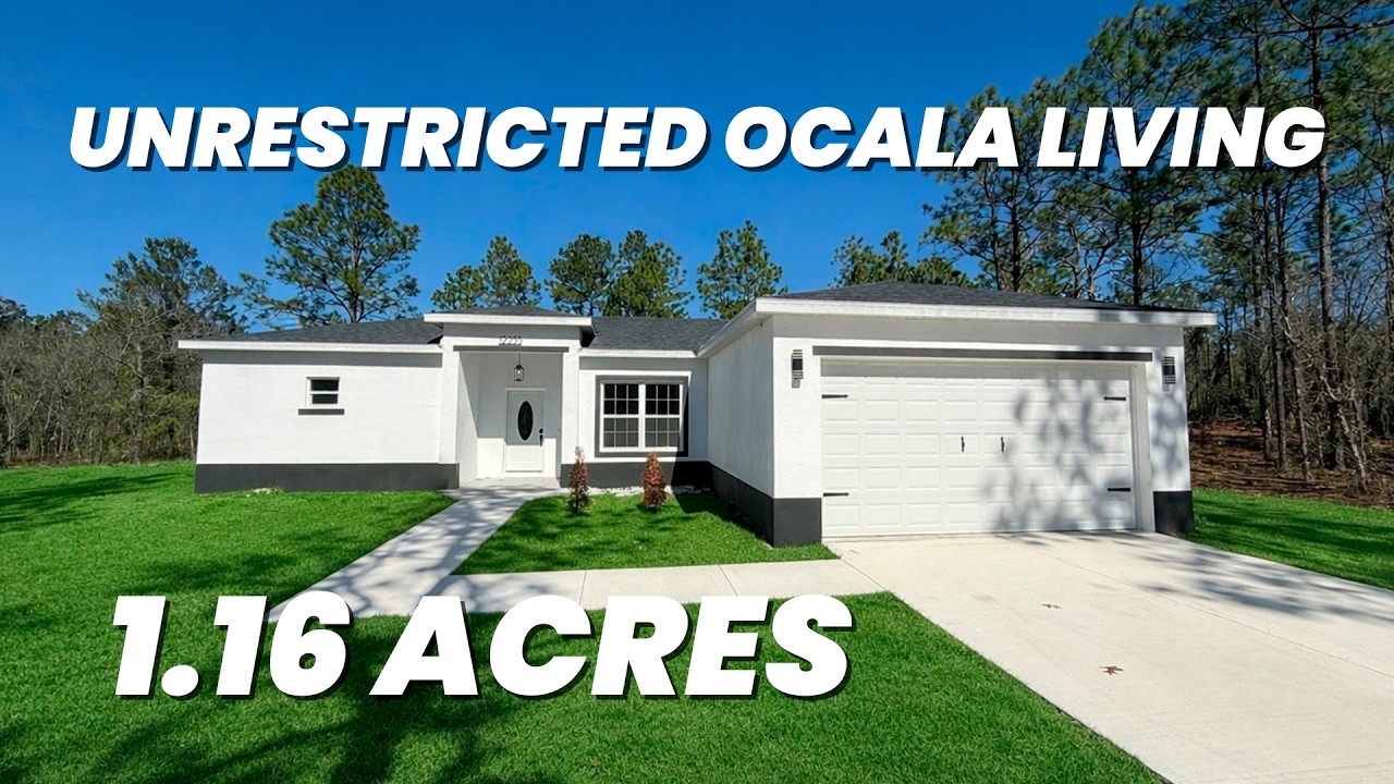 Unrestricted Living in Rolling Hills Ocala, Florida | No HOA