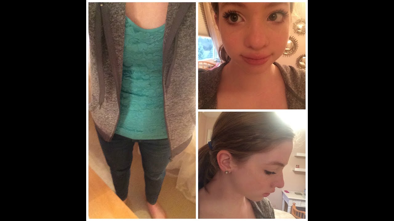 Lazy Day: Hair, Makeup, and Outfit- Spring Edition