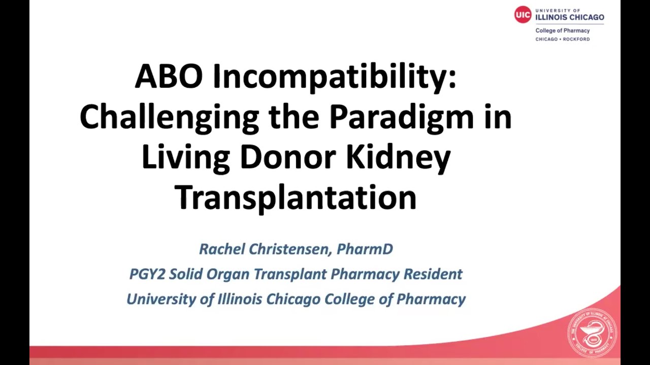ABO Incompatibility: Challenging the Paradigm in Living Donor Kidney Transplantation