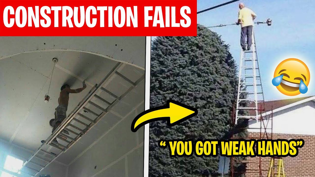 WORST CONSTRUCTION Fails Caught On Camera | Construction Jobs Gone WRONG | Part 1