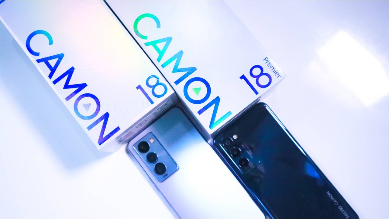 Unboxing TECNO CAMON 18 (Normal & Premier Versions)!