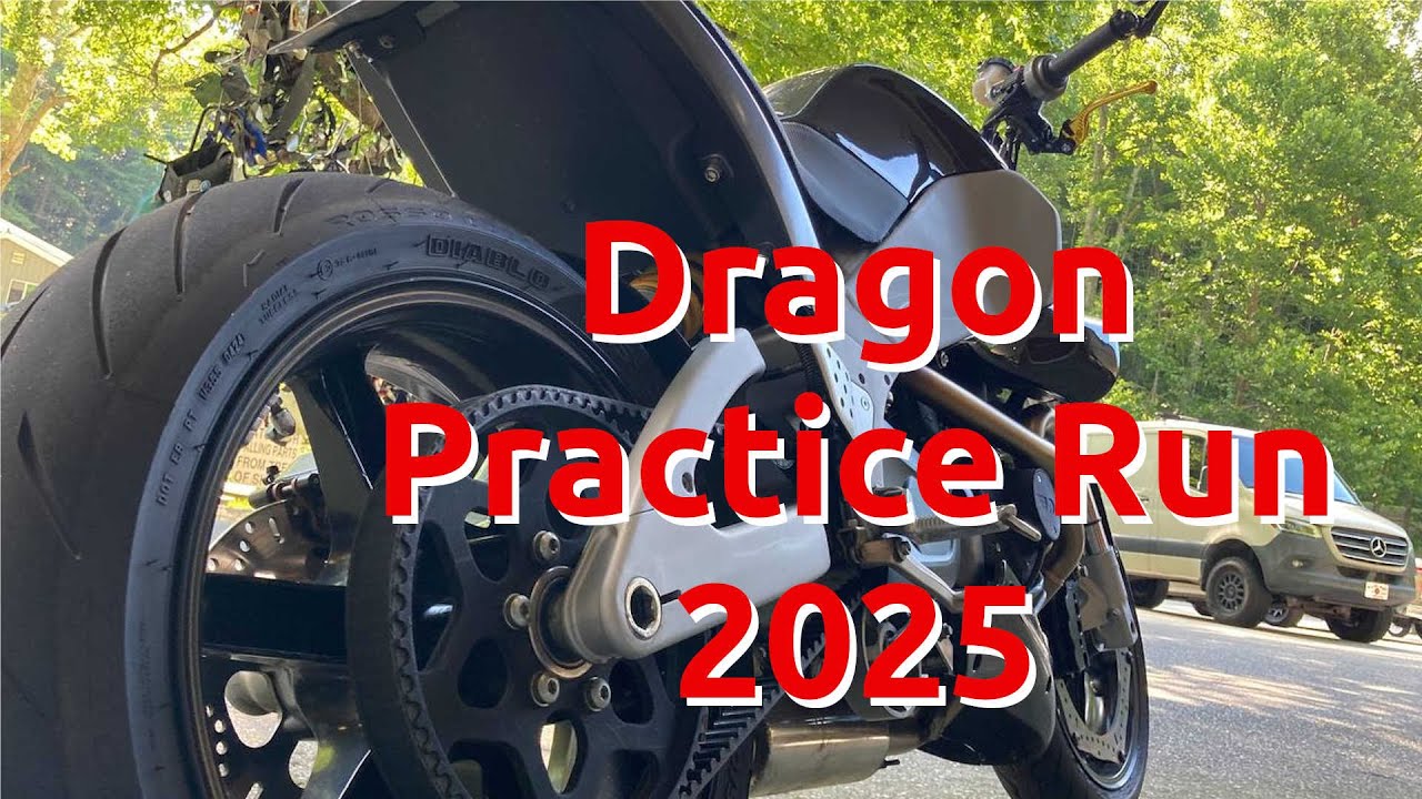 2025 Tail of the Dragon: Buell Warm-Up Run 1