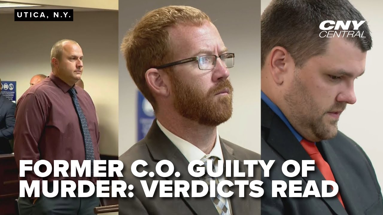 Verdict: Former CO David Kingsley convicted of murder for Marcy inmate Robert Brooks' death