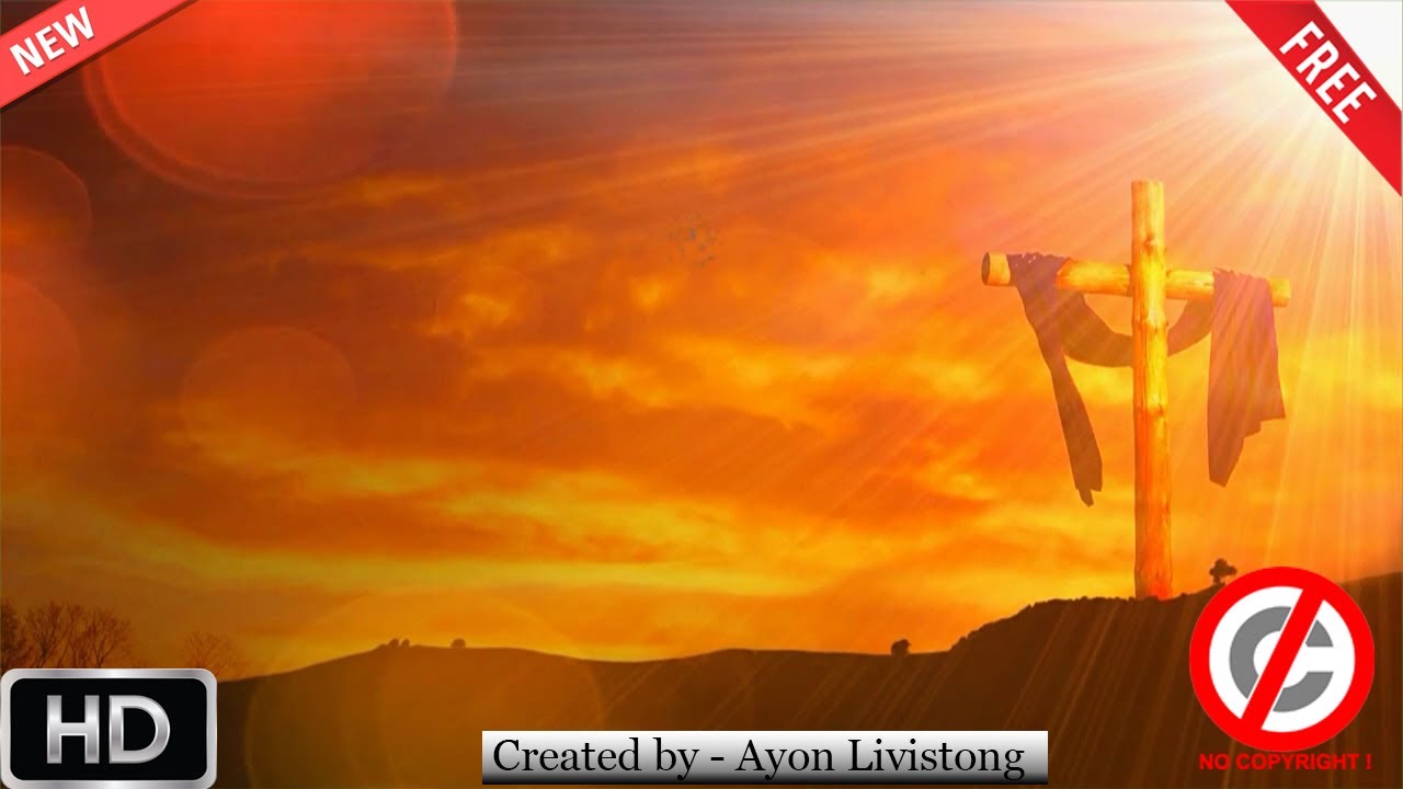 48, Free Christian Loop Background Video HD No Copyright / Cross / Christian Video Background