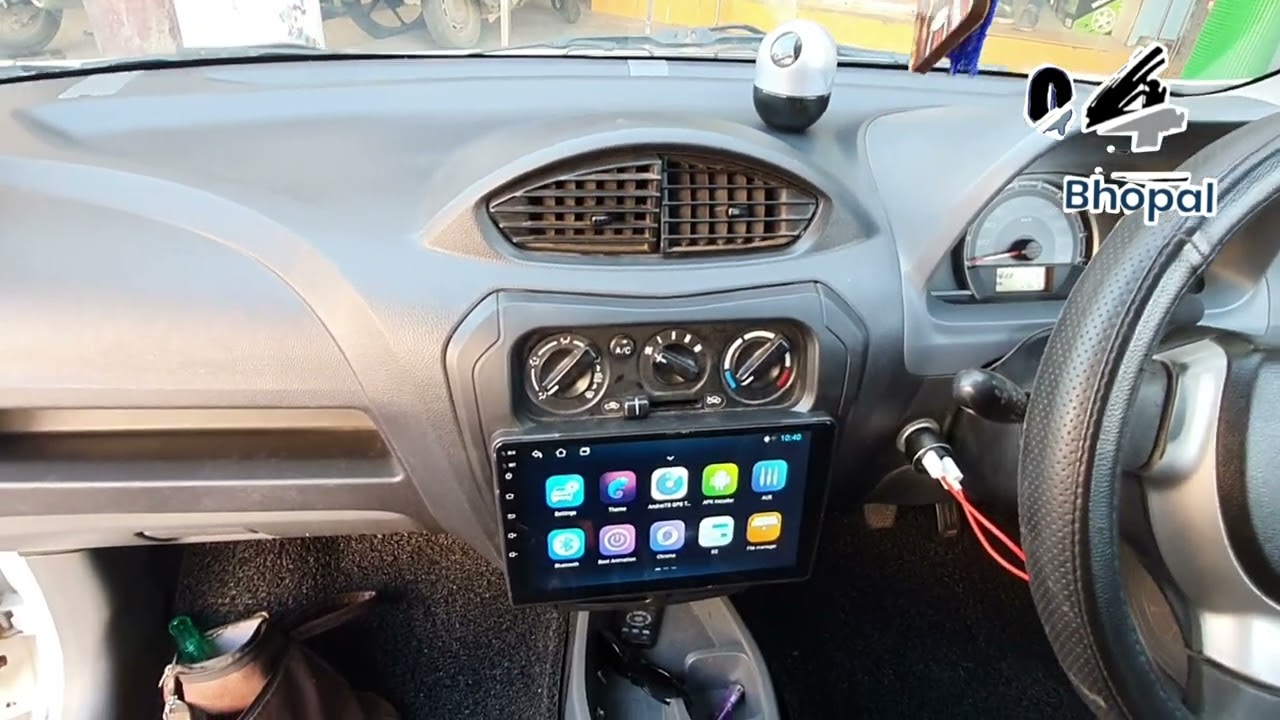 Alto 800 Android music system APS spoiler roof rail @04bhopal