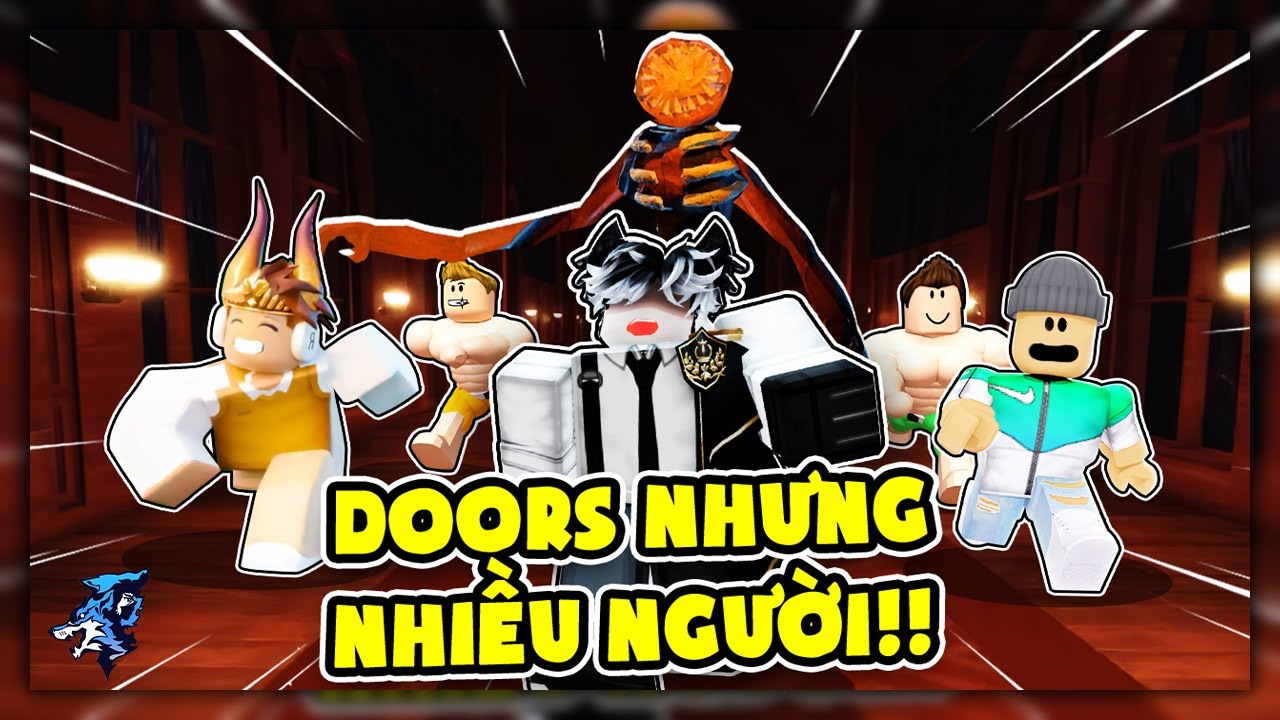 Doors Nhưng Chơi Nhiều Người Là Thử Thách Rất Khó !!! Siro Blox
