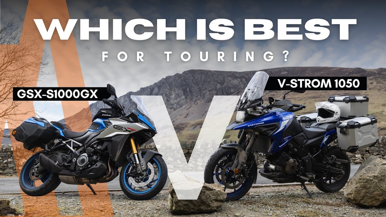 Which bike is best for touring? Suzuki V-Strom 1050 v Suzuki GSX-S1000GX