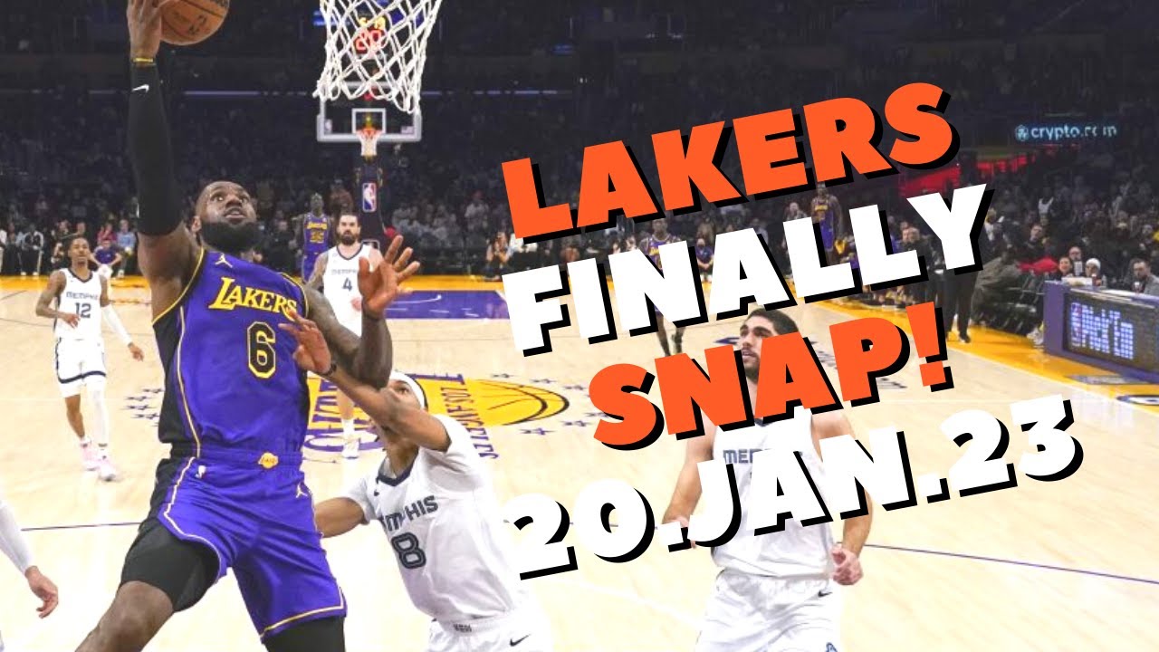 EPIC PLAY! Los Angeles Lakers vs Memphis Grizzlies Main Highlights! NBA Season 2022-23