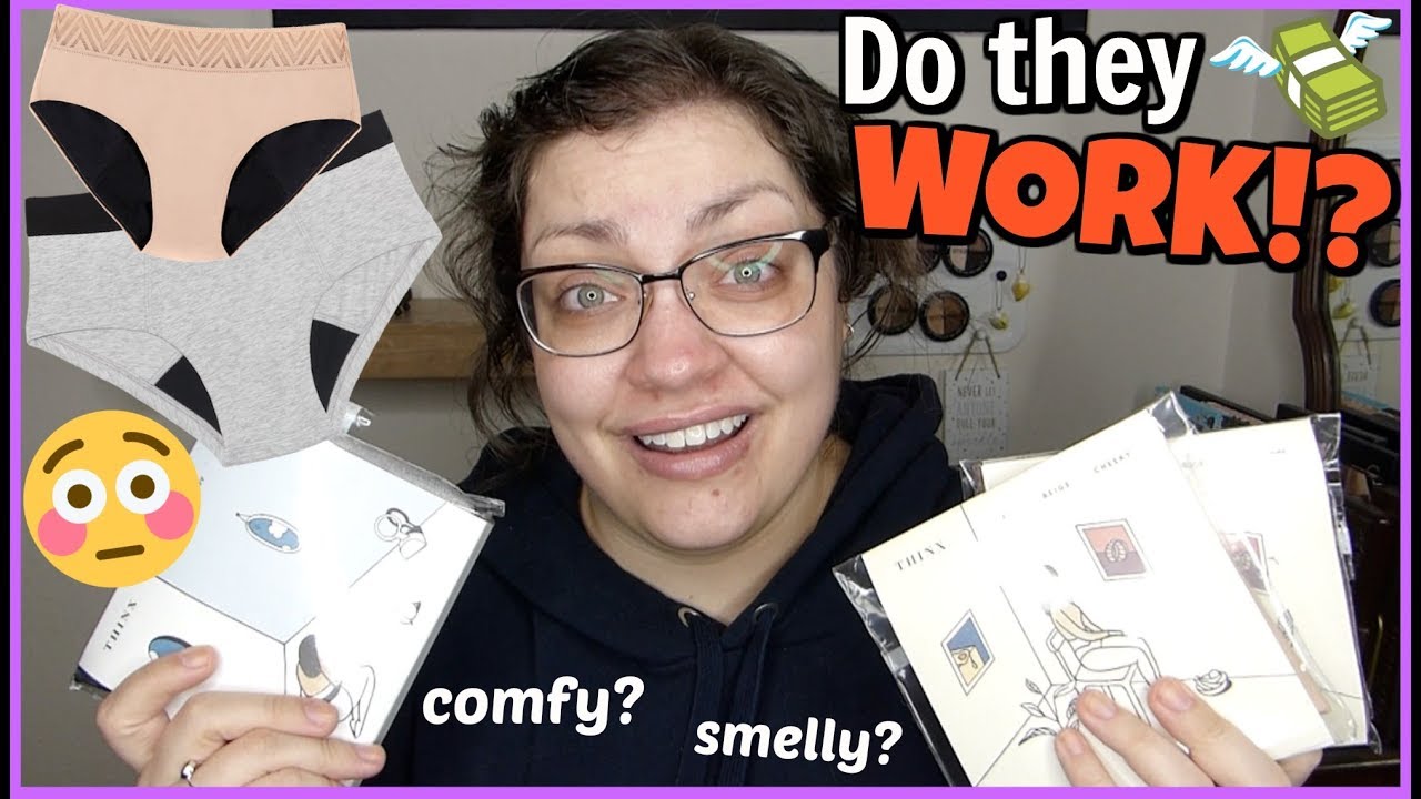 I Tried Reusable Menstrual Underwear | THINX Period Panties (Wear Test & Review)