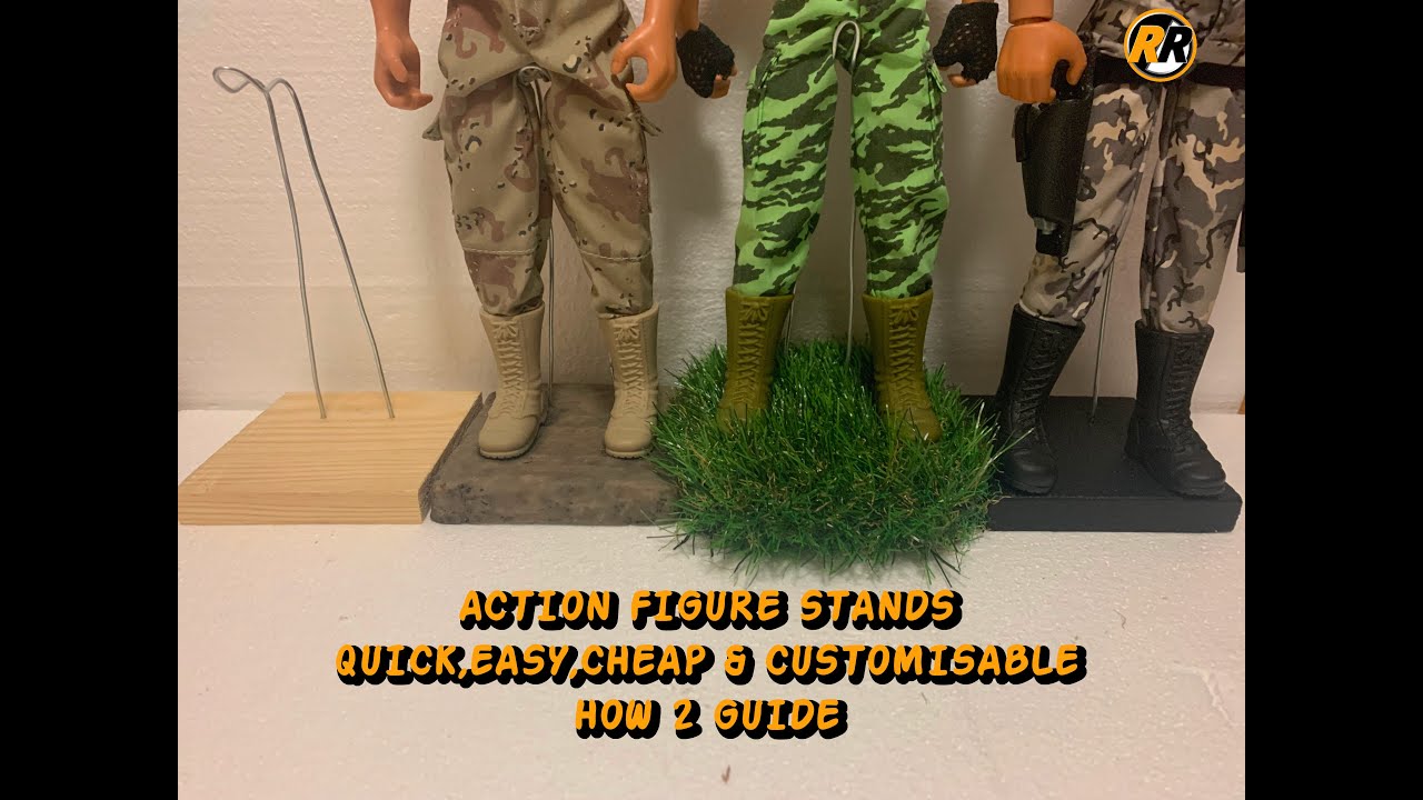 Action Figure stands, quick, easy and cheap. A how too guide