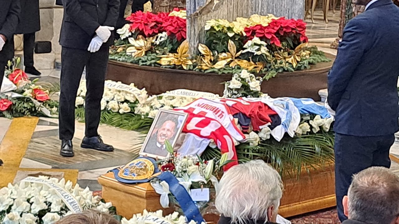 Sahrana Siniše Mihajlovića - 19. decembar 2022. Italija, Rim