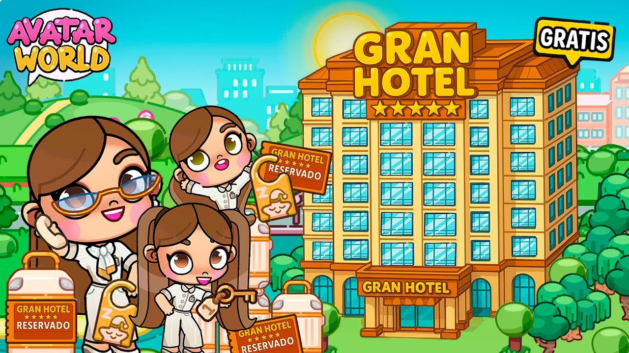 Mis Hijas y yo nos Mudamos al Gran Hotel 🏨 Durante el Fin de Semana en Avatar World
