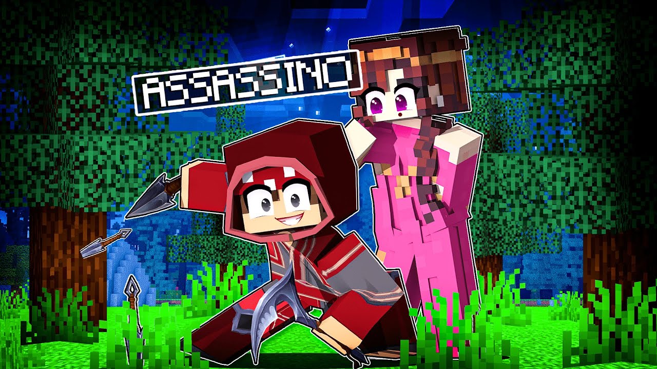ALEX MONTE virou um CAÇADOR no Minecraft!