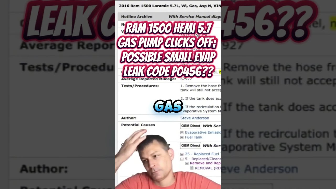 How to Test and Fix Dodge RAM Fuel System Blockages & Leak Codes &ndash; Expert Tips!