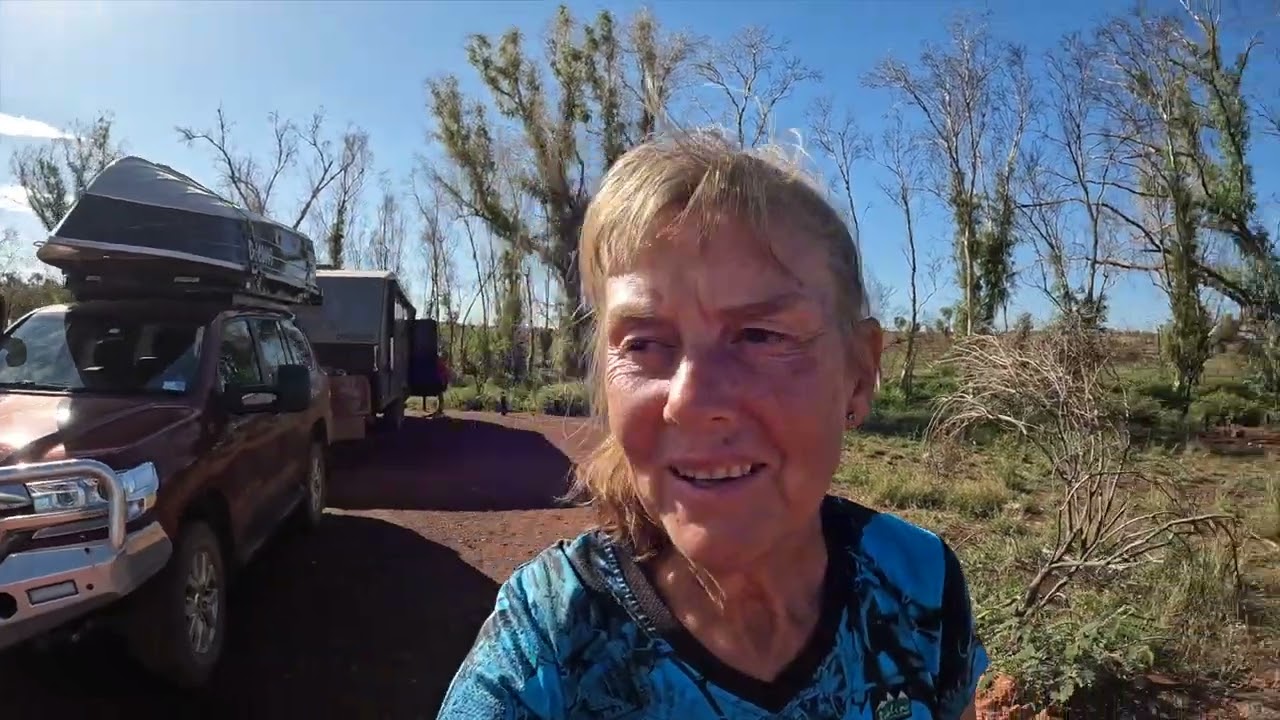 Caravaning at Millstream Chichester National Park, WA