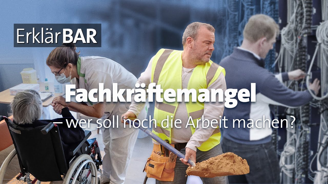 ErklärBAR: Fachkräftemangel – wer soll noch die Arbeit machen?
