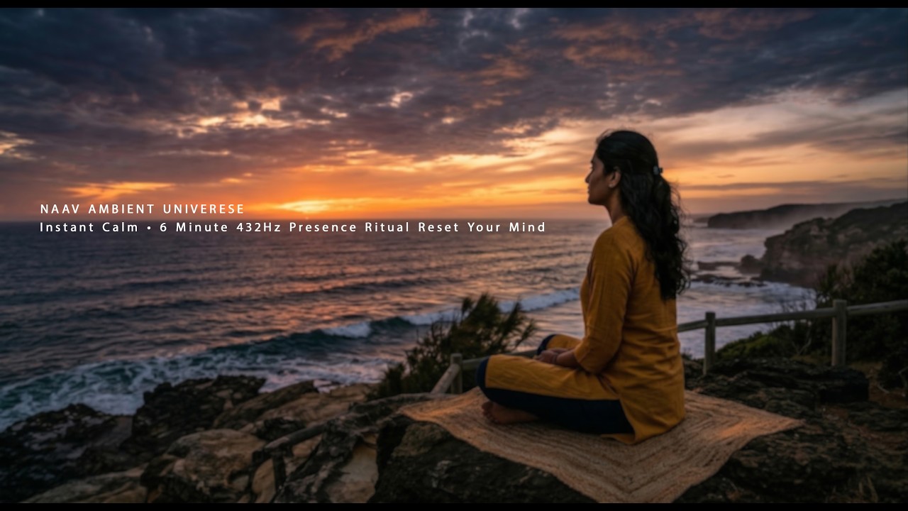 Instant Calm • 7 Minute 432Hz Presence Ritual Reset Your Mind