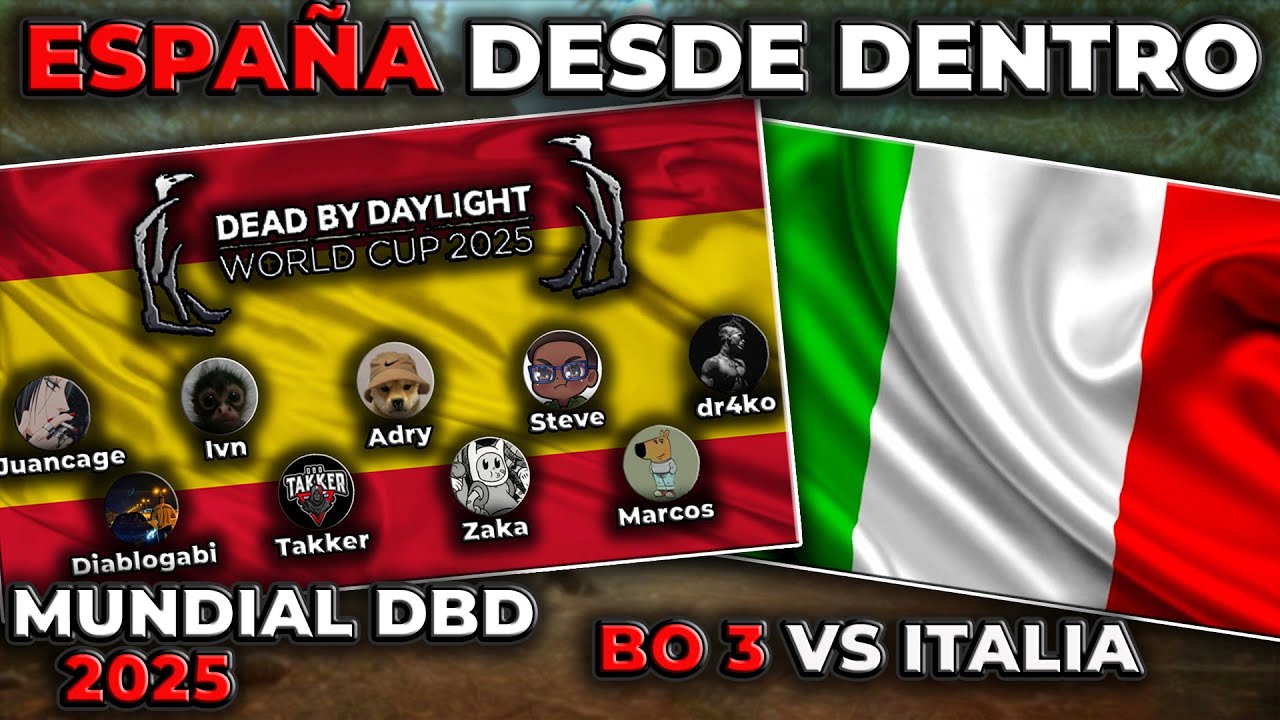 🔴🟡Así se COMUNICA ESPAÑA en el MUNDIAL DE DBD🟡🔴 | BO 3 vs Italia