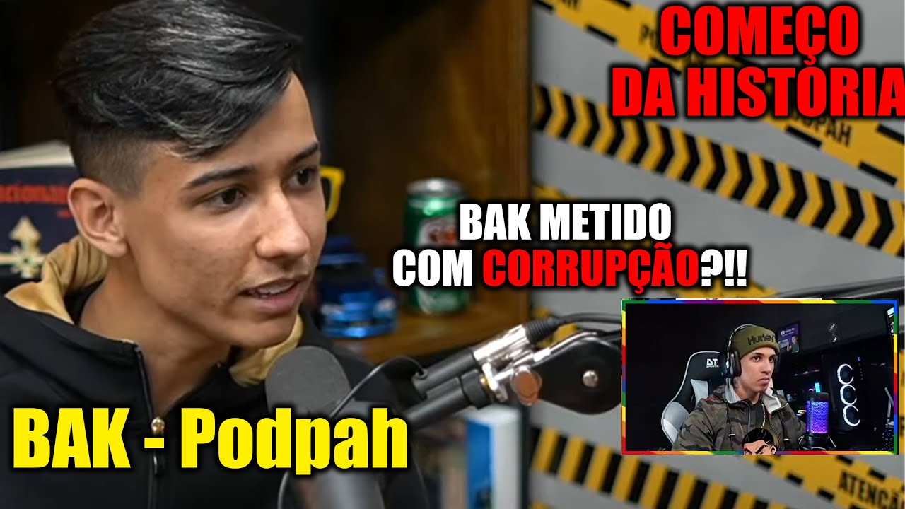 HUDSON AMORIM REAGINDO - BAK CORRUPTO - COMEÇO DA HISTORIA